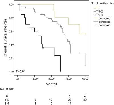 Analysis of lymph node spread and its prognostic significance in ampullary adenocarcinoma: A retrospective study